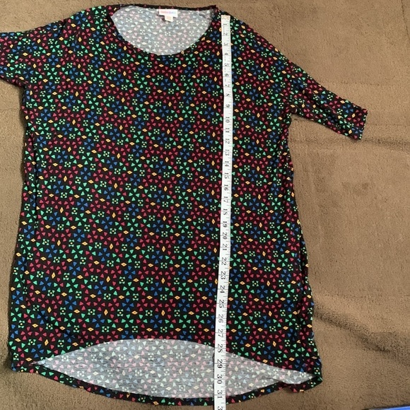 Lularoe 2xs top geometric pattern - Picture 3 of 5